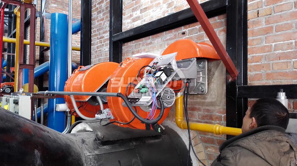 中國北汽 6臺600KW熱風爐燃燒器